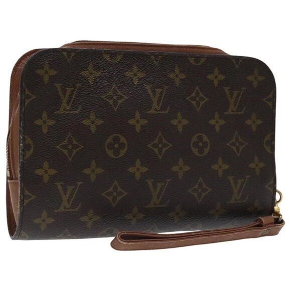 LOUIS VUITTON Monogram Orsay Clutch Bag M51790 LV Auth 94915 - Picture 1 of 14